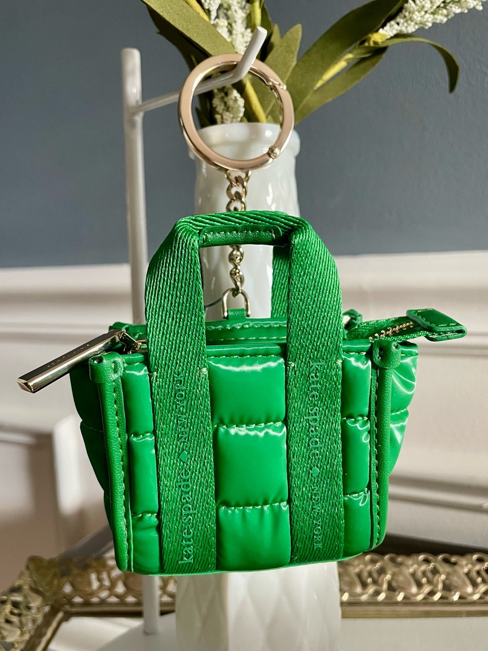 Kate Spade Kip Puffer Micro Bag Charm